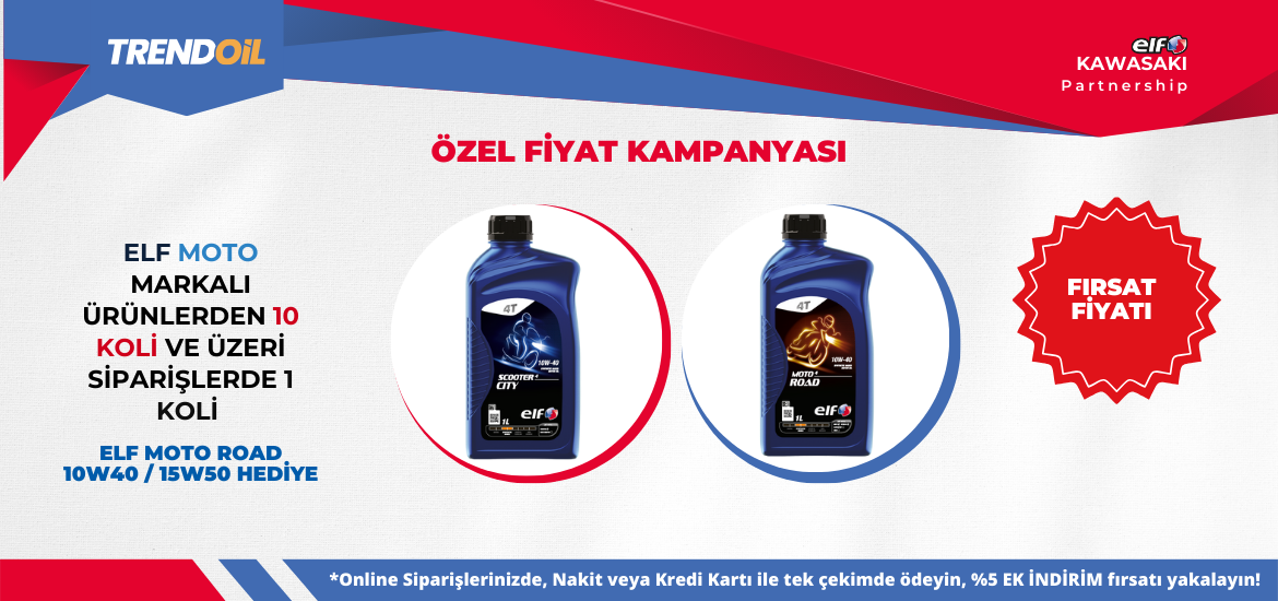 Elf Moto 10W40 Kampanya