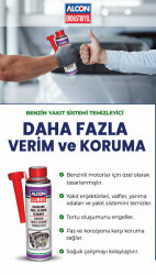 ALCON BENZİN YAKIT SİSTEM TEMİZLEYİCİ 12X0,300 ML - 2
