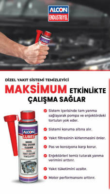ALCON DİZEL YAKIT SİSTEM TEMİZLEYİCİ 12X0,300 ML - 2