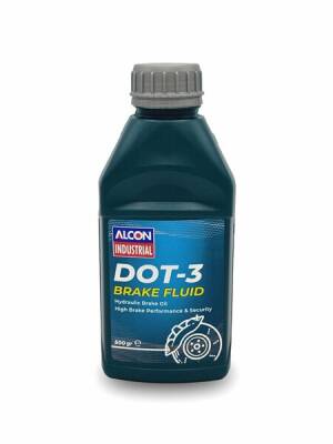 ALCON DOT-3 HİDROLİK FREN YAĞI 24X0,500 ML - 1