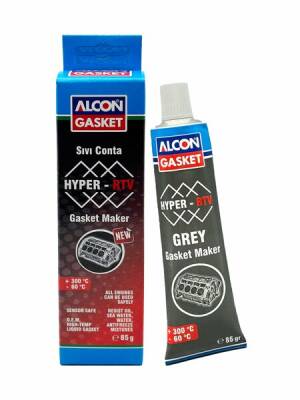 ALCON HYPER-RTV GRİ NÖTR SIVI CONTA 12X85 GR - 1