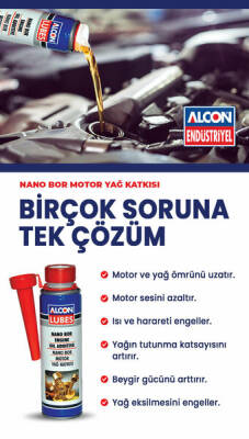 ALCON NANO BOR MOTOR YAĞ KATKISI 12X0,300 ML - 2