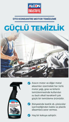 ALCON OTO KONSANTRE MOTOR TEMİZLEME 12X0,0500 ML - 2