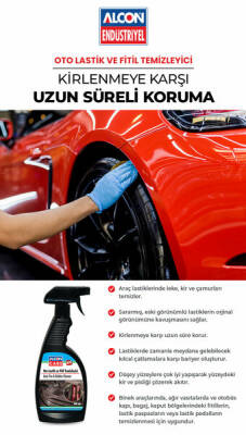 ALCON OTO LASTİK VE FİTİL TEMİZLEYİCİ 12X0,0500 ML - 2