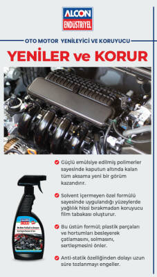 ALCON OTO MOTOR YENİLEYİCİ VE KORUYUCU12X0,0500 ML - 2