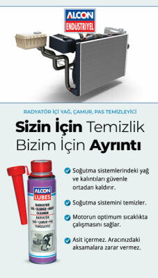 ALCON RADYATÖR İÇİ YAĞ, ÇAMUR, PAS TEMİZLEYİCİ - 2