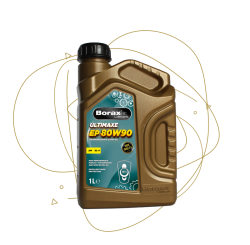 Borax Gear Oil 80W90 API GL-5 200L - Borax