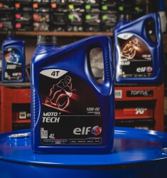 Elf Moto 4 Tech 10W50 3X4 L - Elf Moto