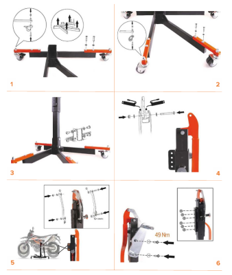 Moto Lift Apart ve Başlık -BIKELIFT / Lift - 4