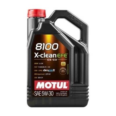Motul 8100 X-Clean Efe 5W30 4X4 L - 2