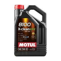 Motul 8100 X-Clean Efe 5W30 4X5 L - 2