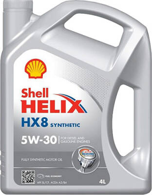 Shell Helix HX8 Synthetic 5W30 4X4 L - 2