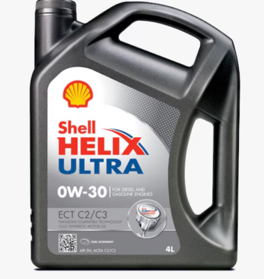 Shell Helix Ultra ECT C2-C3 0W30 3X5L - 1