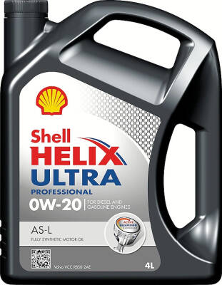 Shell Helix Ultra Professional ASL 0W20 3X5 L - 1