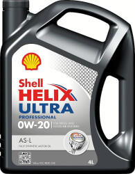 Shell Helix Ultra Professional ASL 0W20 3X5 L - 2