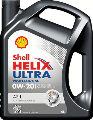 Shell Helix Ultra Professional ASL 0W20 3X5 L - 2