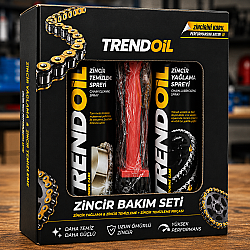 TRENDOIL ZİNCİR BAKIM SETİ (Yağlama & Temizleme & Temizleme Fırçası) - 3