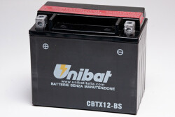 Unibat CBTX12-BS Akü - 1